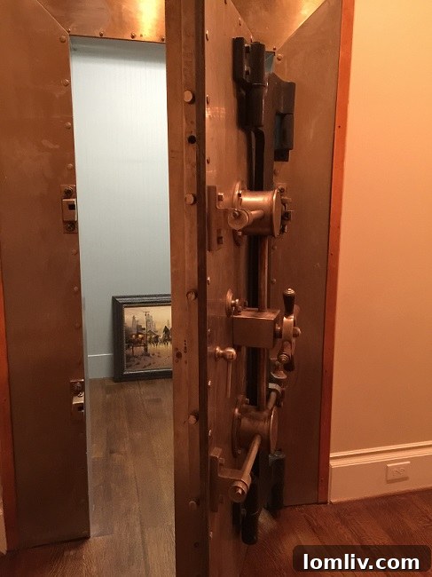 Impenetrable Bank Vault Safe Room Door