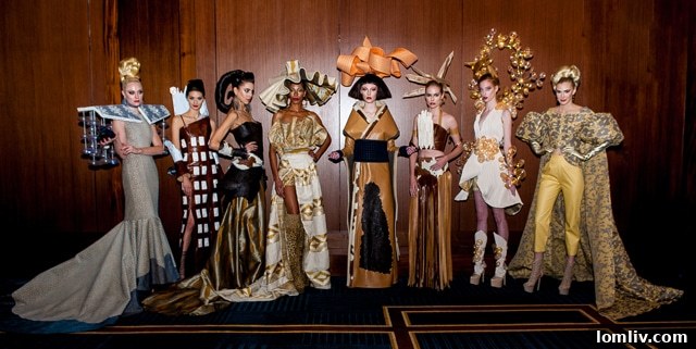 The Renaissance Collection, a fashion line inspired by the hotel's new interiors, showcases elegant designs.