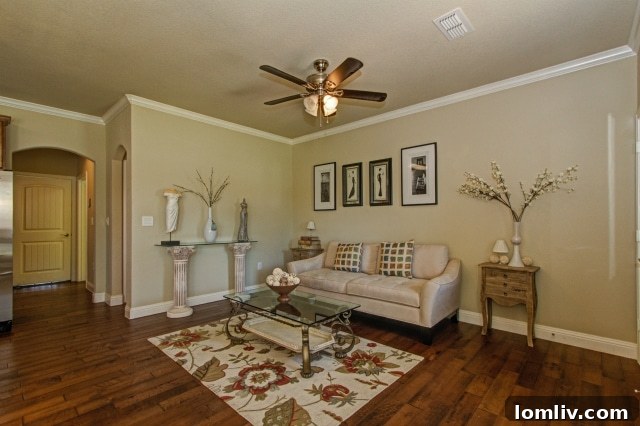 Elegant Living Space in Lewisville Townhome