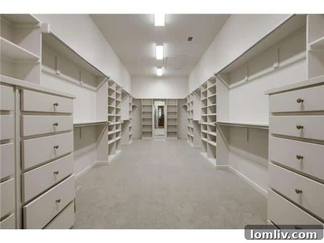 9226 Hathaway Custom Master Closet Design