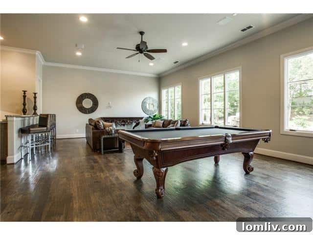 9226 Hathaway Game Room Entertainment