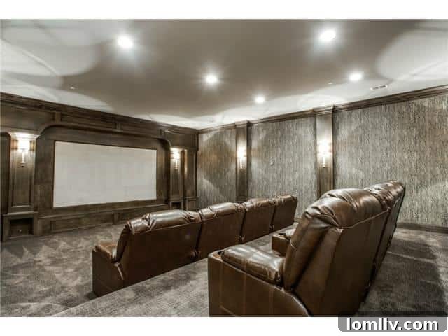 9226 Hathaway Home Theater Room