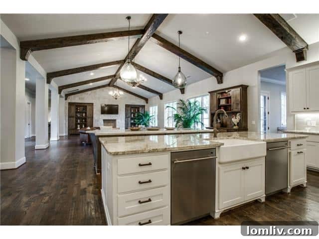 9226 Hathaway Kitchen with Dual Islands