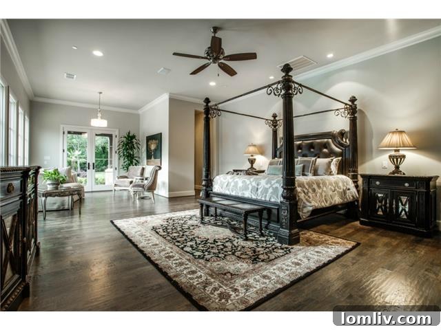 9226 Hathaway Master Suite with Sitting Area