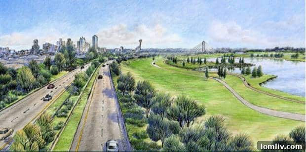 Trinity Toll Road: Inside Thursday's Secret Meeting 2 Trinity Tollway Rendering - A Glimpse into Dallas's Future