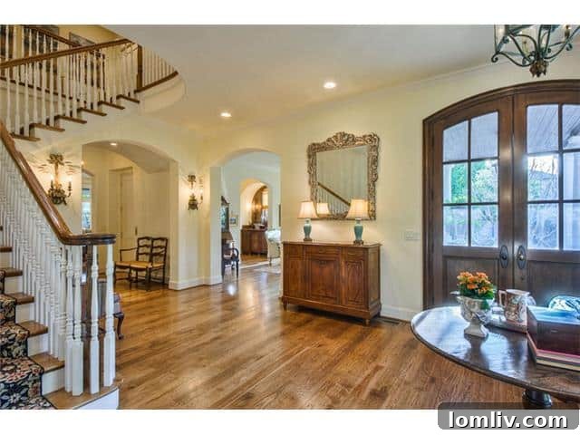 3141 Southwestern Blvd Foyer Entrance - Park Cities Luxury Home