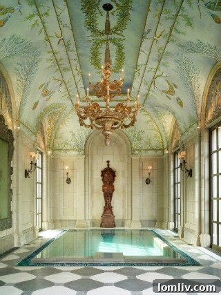 Barry Williams interior: Dining room with elegant chandelier and sophisticated furniture.