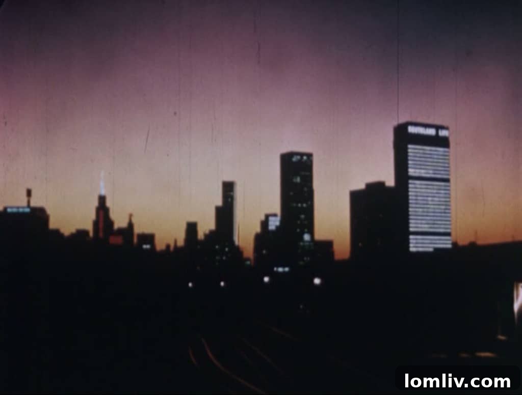 Dusk skyline of Dallas, representing urban development and change, with modern buildings towering over the city.