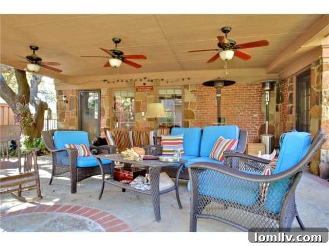 Fort Worth Friday: A Tour of Former Mayor Betsy Price's Fort Worth Home 10 3197-Westcliff-Patio-2