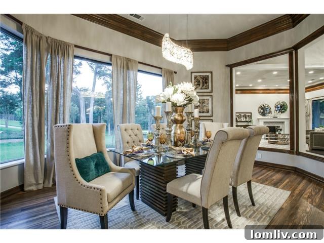 5656 Cedar Ridge dining room - Elegant Dining Space