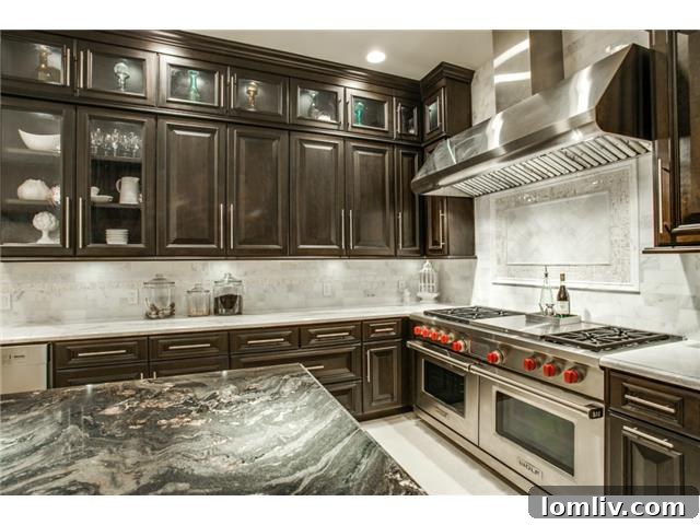 5656 Cedar Ridge kitchen 2 - Custom Cabinetry Detail