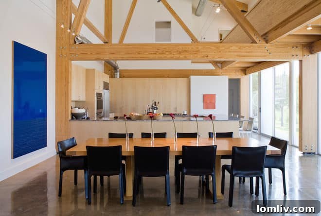 Famed Cris Craft Urban Reserve Home Now Available 7 Chris Craft House - Spacious Dining Area with Natural Light