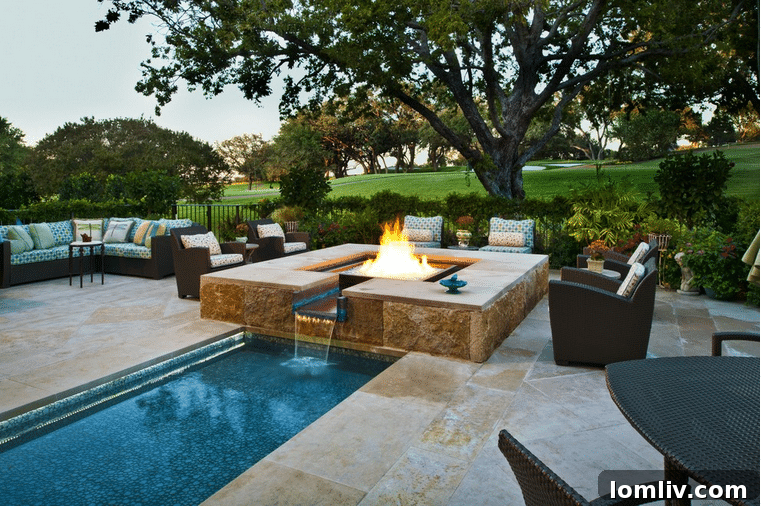 DFW 2015 Houzz Ödüllerine Damga Vurdu 15 Stunning custom pool and landscape by Pool Environments