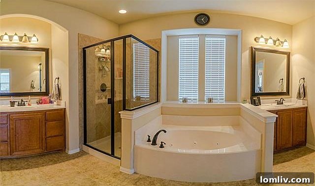 Master Ensuite Bathroom with Separate Shower