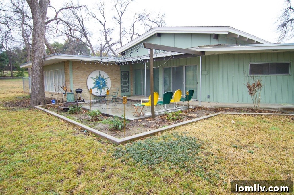 Scenic view of the golf course from the backyard, showcasing lush greenery