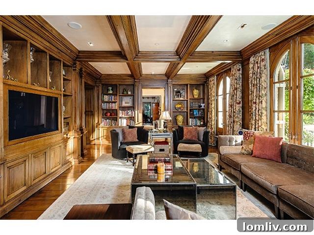4412 Lakeside Drive - Sophisticated Library