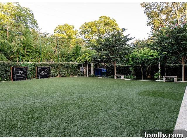 4412 Lakeside Drive - Backyard Baseball Field and Bocce Court