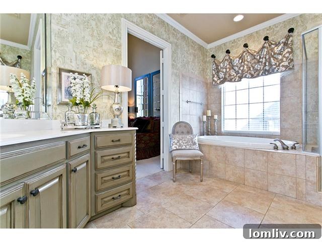 Elegant Master Bathroom with separate shower and premium finishes at 2605 Eldorado Parkway