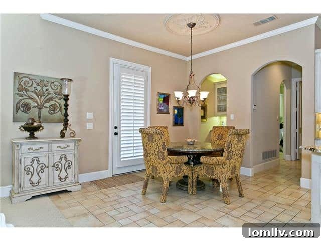 Bright Breakfast Nook with ample natural light at 2605 Eldorado Parkway