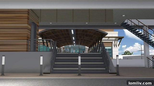 Proposed Skybridge Connecting Preston Center Pavilion to Parking Garage