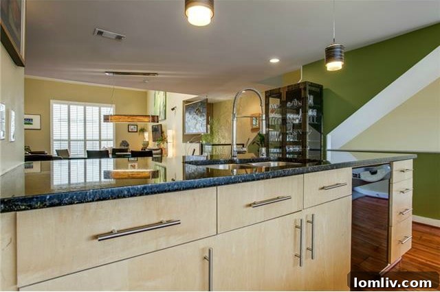 Oak Lawn Oasis: Townhome with Soaring Ceilings, Low HOA Fees 14 4620 Lester Drive - Kitchen View 4