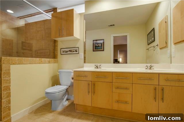 Oak Lawn Oasis: Townhome with Soaring Ceilings, Low HOA Fees 21 4620 Lester Drive - Master Bathroom View 3