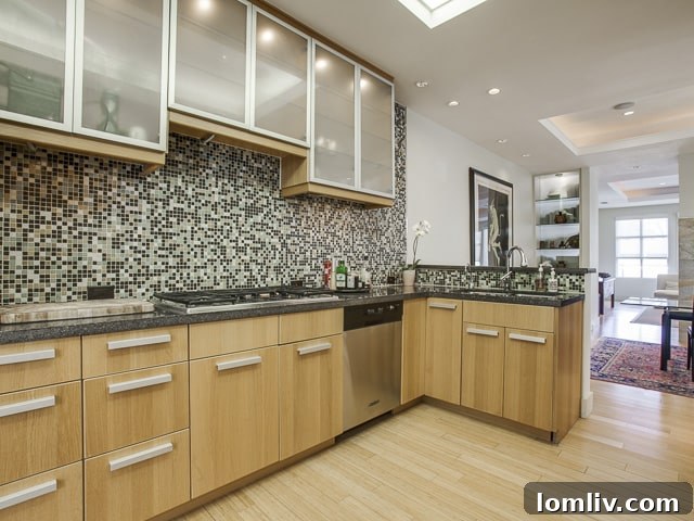 Beautiful Bowser Modern Townhome Urban Luxury Near Oak Lawn 11 4025-Bowser-Kitchen-3