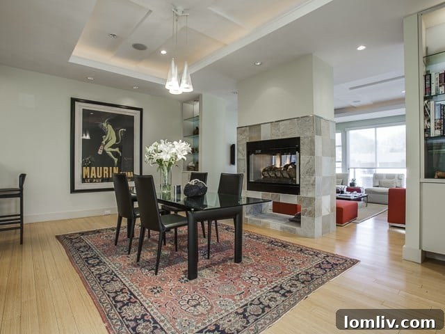 Beautiful Bowser Modern Townhome Urban Luxury Near Oak Lawn 8 4025-Bowser-Dining-2