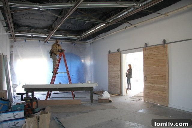 Modern industrial kitchen design concept for The Box