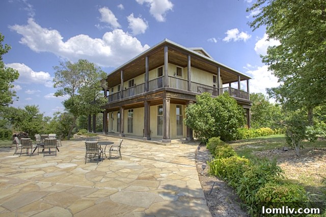 Rear Exterior of Main House with Panoramic Views