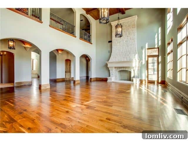 3620 Ranchero Great Room - Fireplace Detail