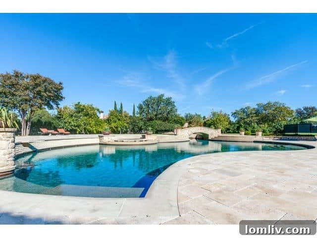 3620 Ranchero Pool Bridge - Waterfall Feature
