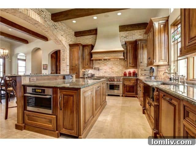 3620 Ranchero Kitchen - Green Granite