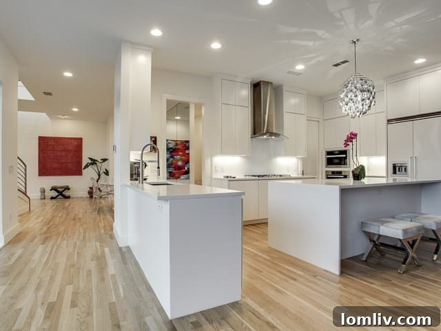 43-Downs-Lake-Kitchen-2 - Modern Kitchen with Miele Appliances