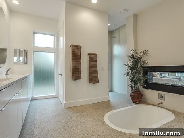 43-Downs-Lake-First-Floor-Suite-Bath - Opulent Master Bathroom with Soaking Tub