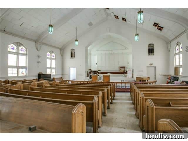 410 S. Windomere Sanctuary View Towards Altar