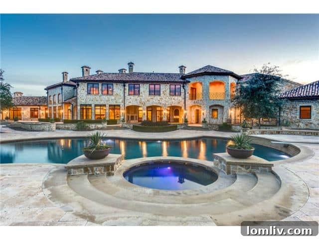 3620 Ranchero luxury home rear view