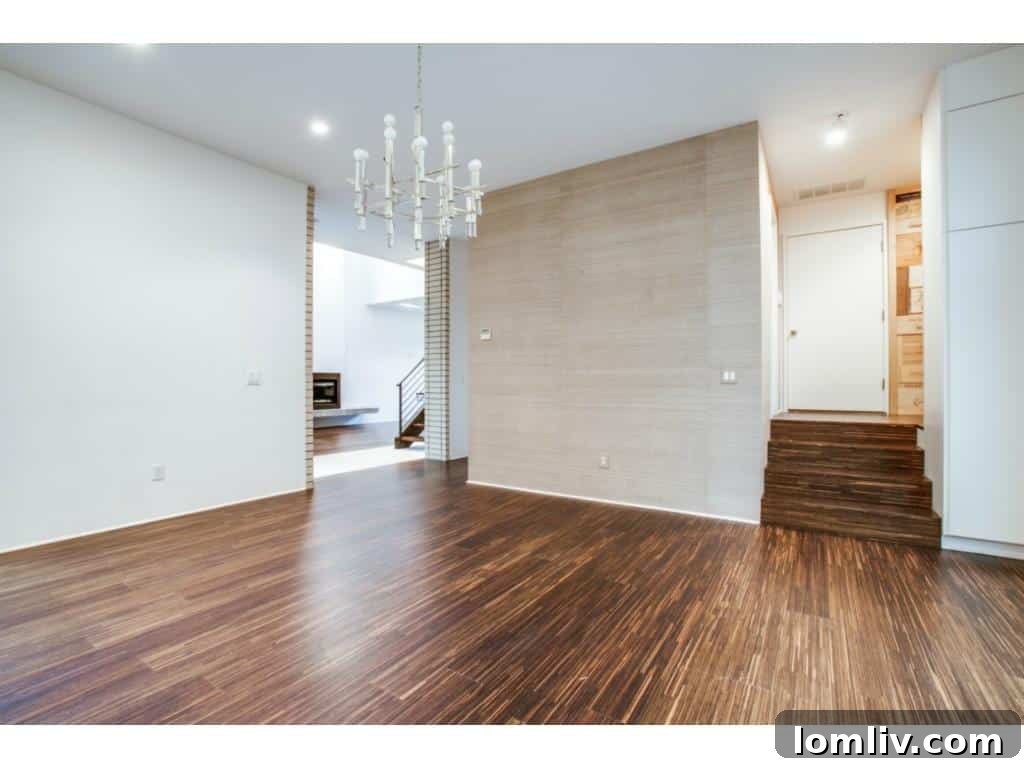 Bluffview Bound: Jordan Spieth's Travis Street Condo Is Now Available 7 4321 Travis Walk - Modern Dining Room View