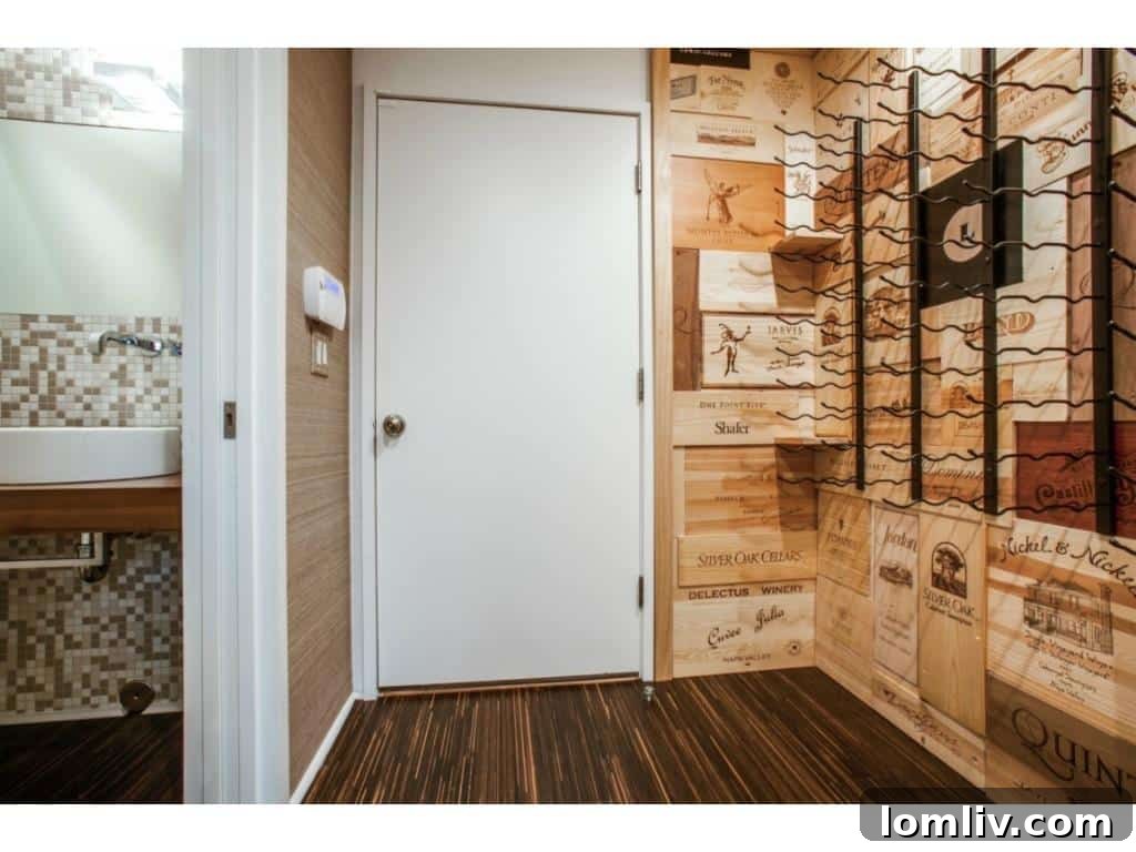 Bluffview Bound: Jordan Spieth's Travis Street Condo Is Now Available 9 4321 Travis Walk - Elegant Wine Wall Feature