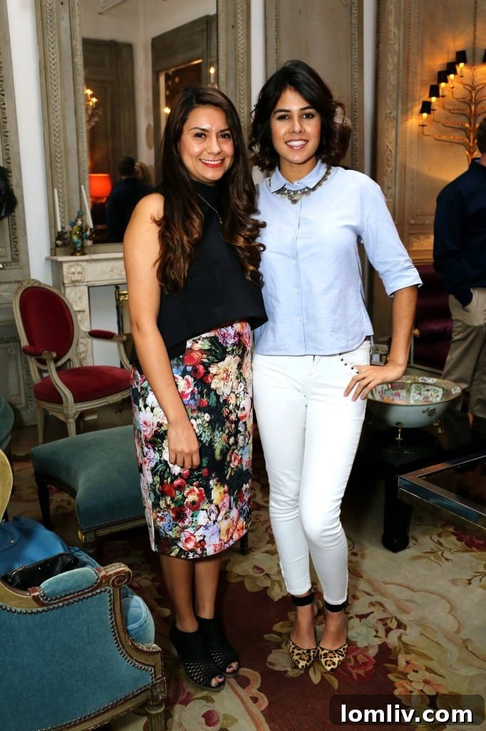 Itzel Crow, Alma Van Horn attending Embree & Lake rebranding gala