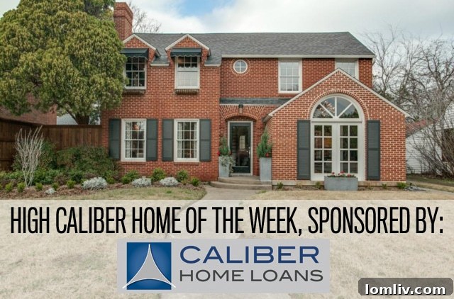 6827 Gaston Avenue Lakewood exterior red brick traditional home