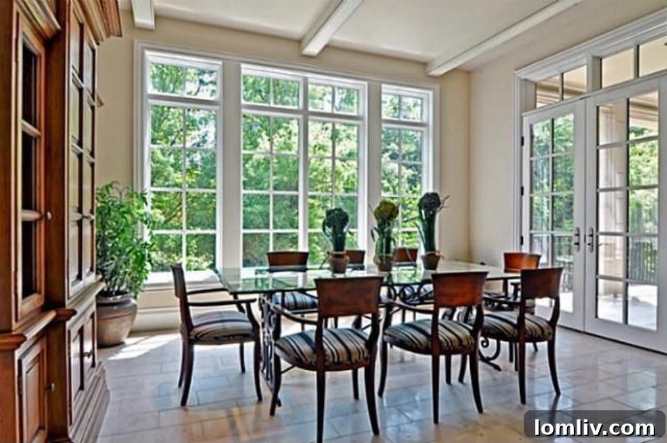 Spacious Closet and Dressing Area with Built-ins