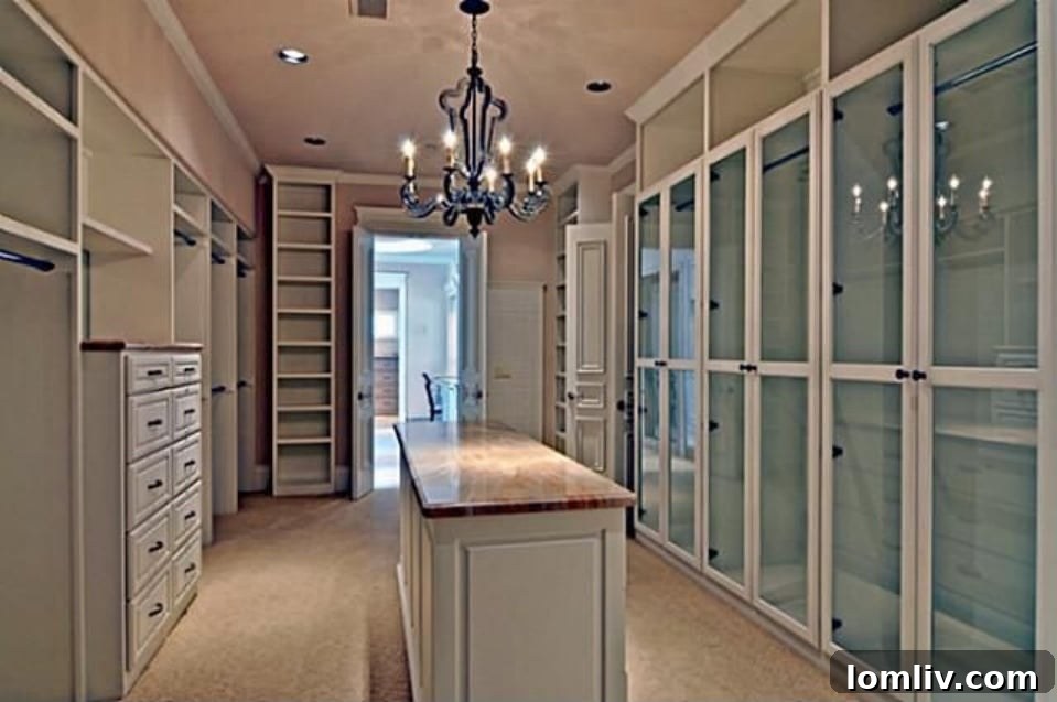 Luxurious Dining Room with Designer Chandelier