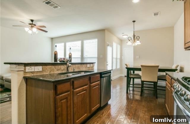 6822 Oeste Dr. Kitchen Island