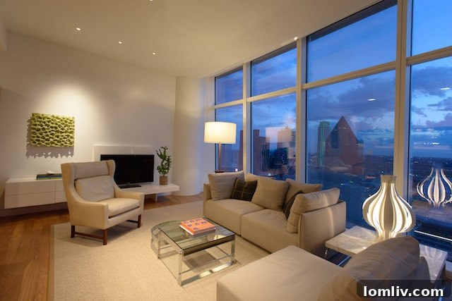 Emily Summers Design showcases sophisticated style in a Museum Tower unit.