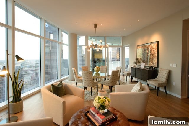 Mitchell Gold and Bob Williams' stylish interior design at Museum Tower.