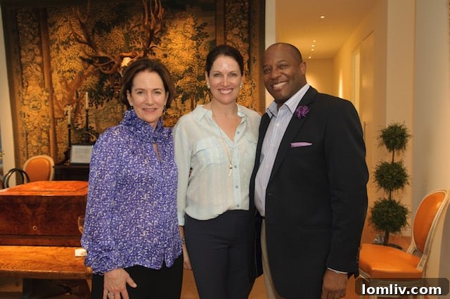 Ann Schooler, Amy Isom, and Joseph Toliver at the event.