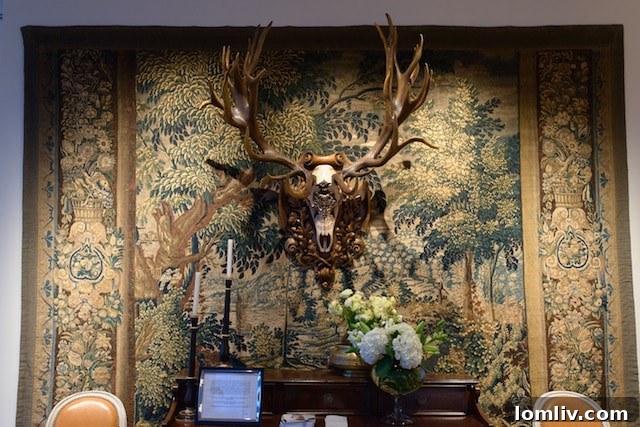 Elegant living space by Ann Schooler Design at Museum Tower.