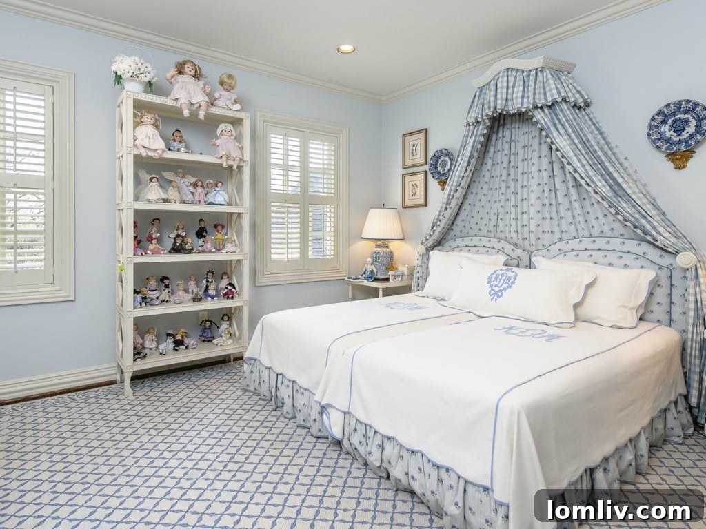 Grand Exterior with Mature Trees