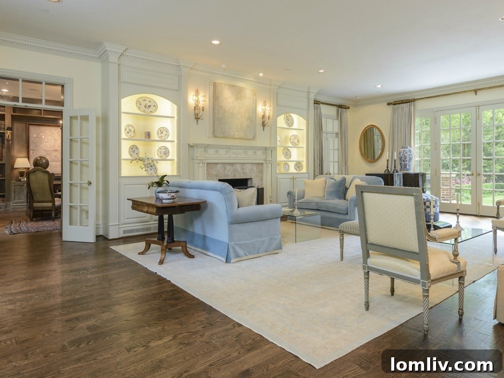 Opulent Master Bathroom with Freestanding Tub